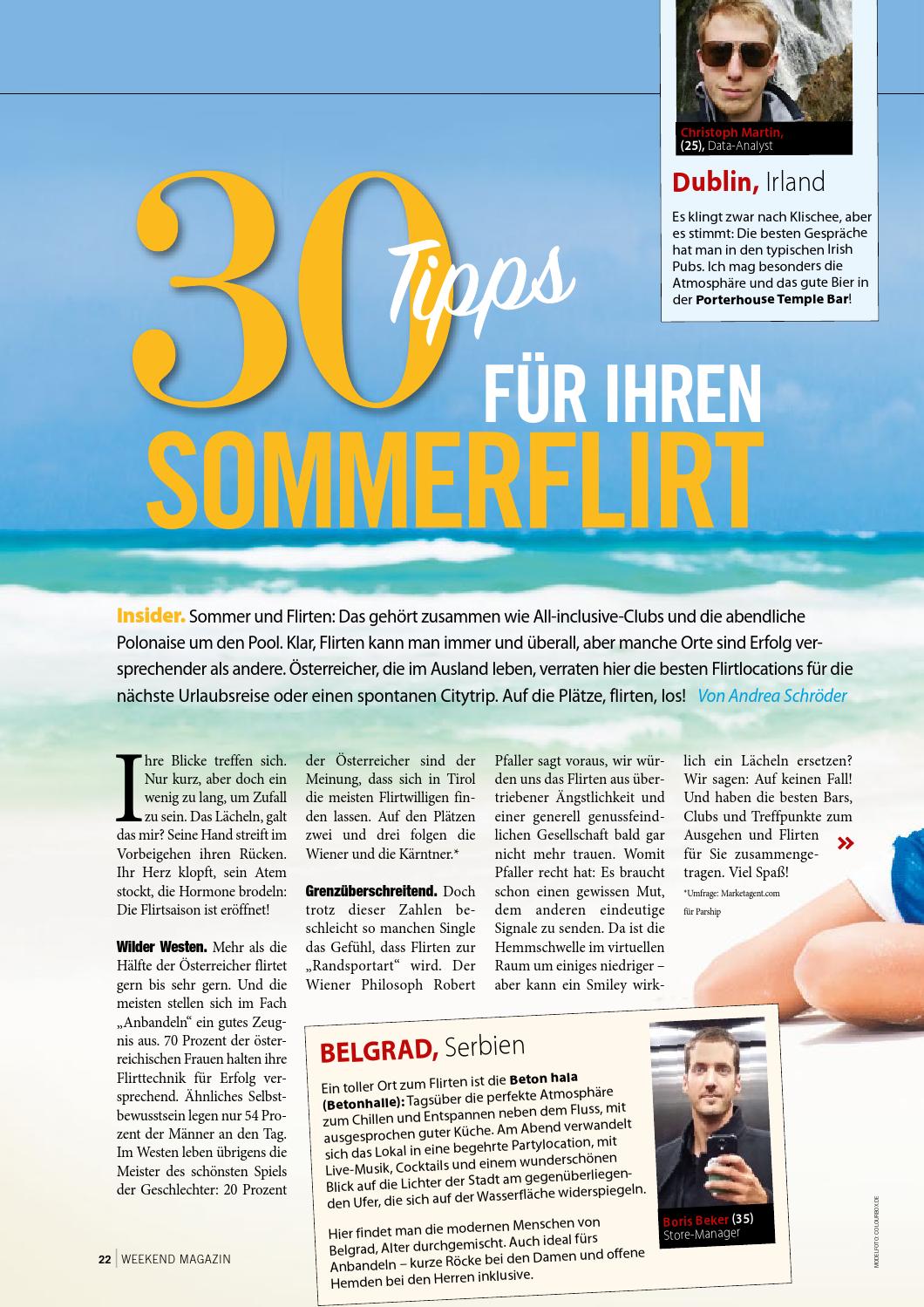 Wie flirten österreicher