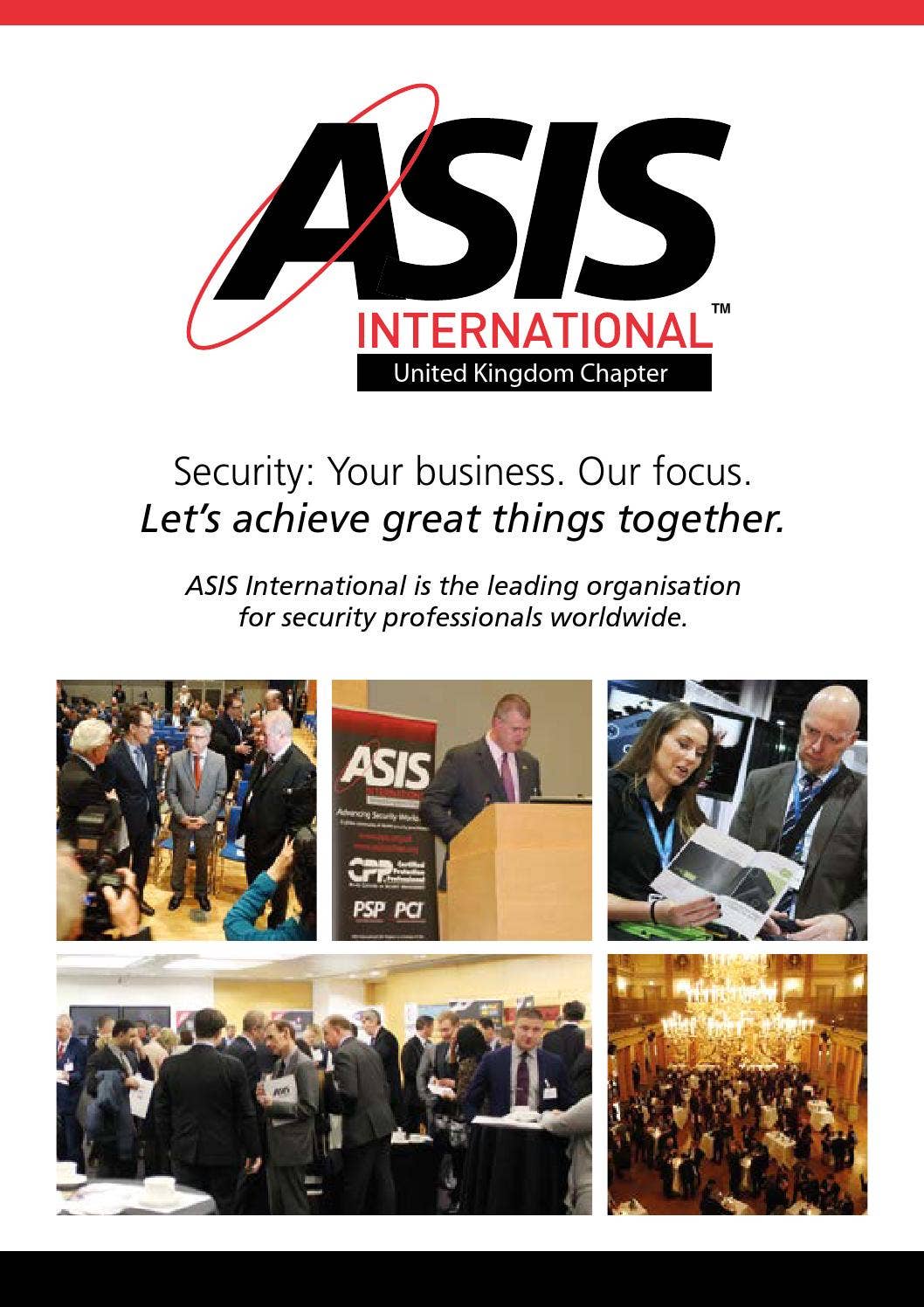 ASIS International UK Chapter information by Mike Hurst - Issuu