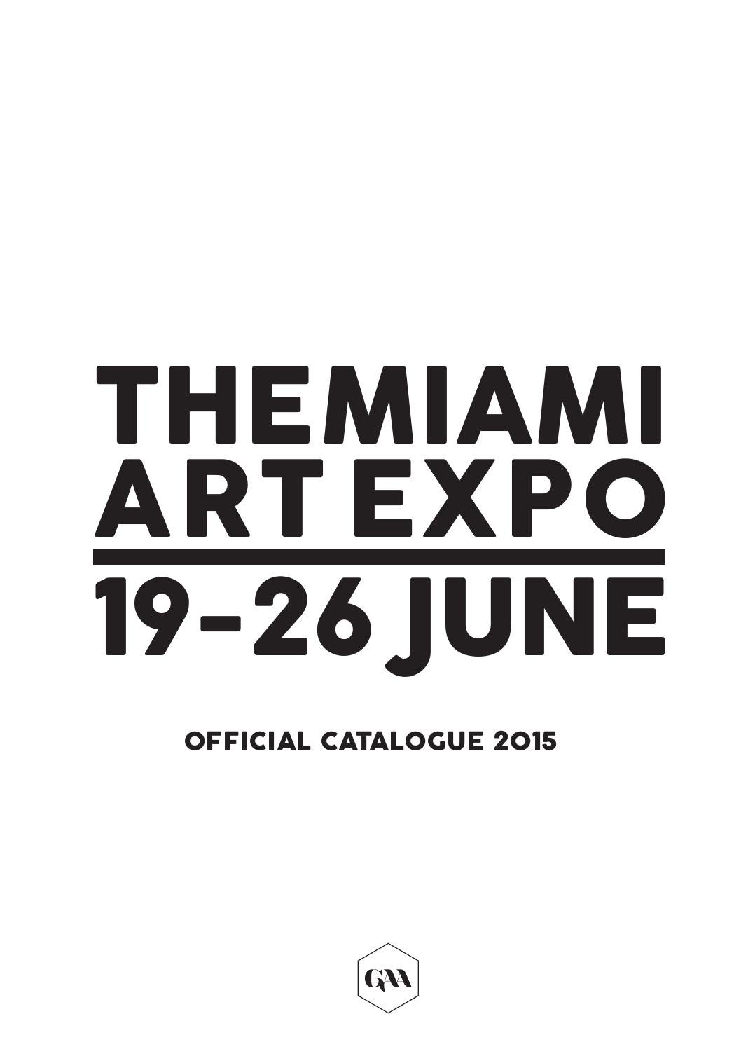 The miami art expo catalogue by Nina Torres Issuu