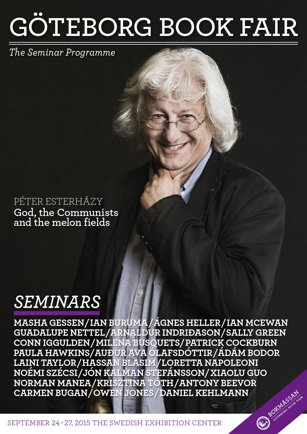 Book Fair, The Seminar Programme 2015 by Content Avenue AB Issuu
