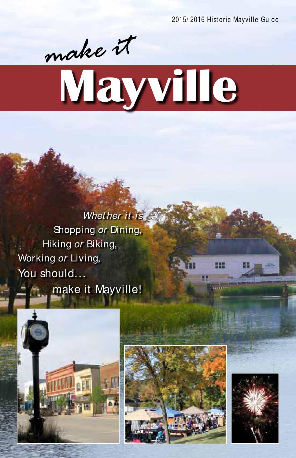 Historic Mayville Guide 2015 by Issuu