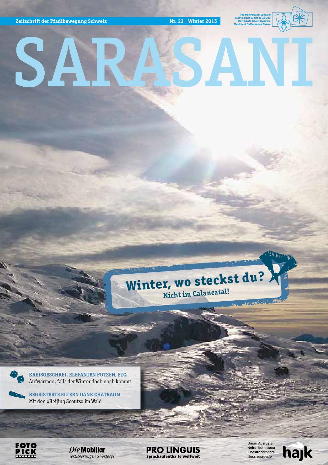 Sarasani Nr 23 Winter 2015 Deutsch By Redaktion Sarasani Issuu