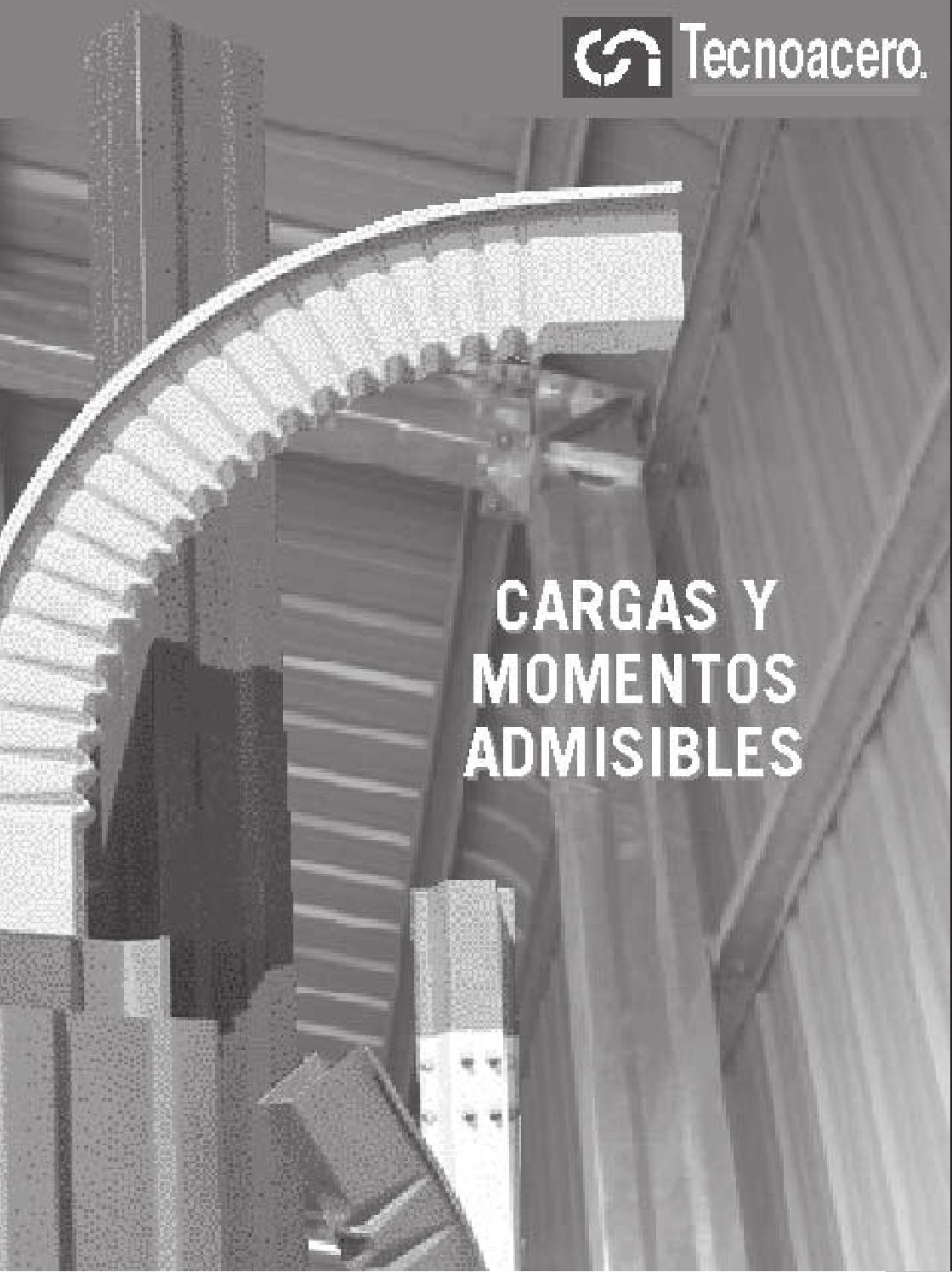 Cargas y Momentos Admisibles TecnoAcero by Carlos Gonzalo Jiménez