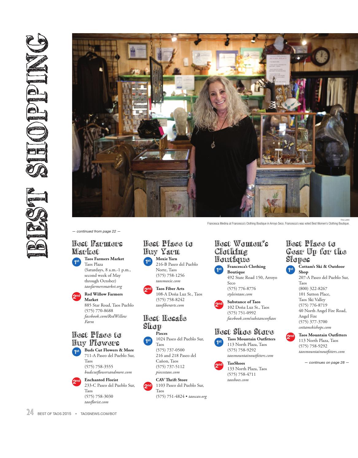 Best of Taos 2015 by The Taos News - Issuu