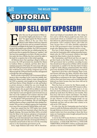 Belize Times June 21, 2015 by Belize Times Press - Issuu