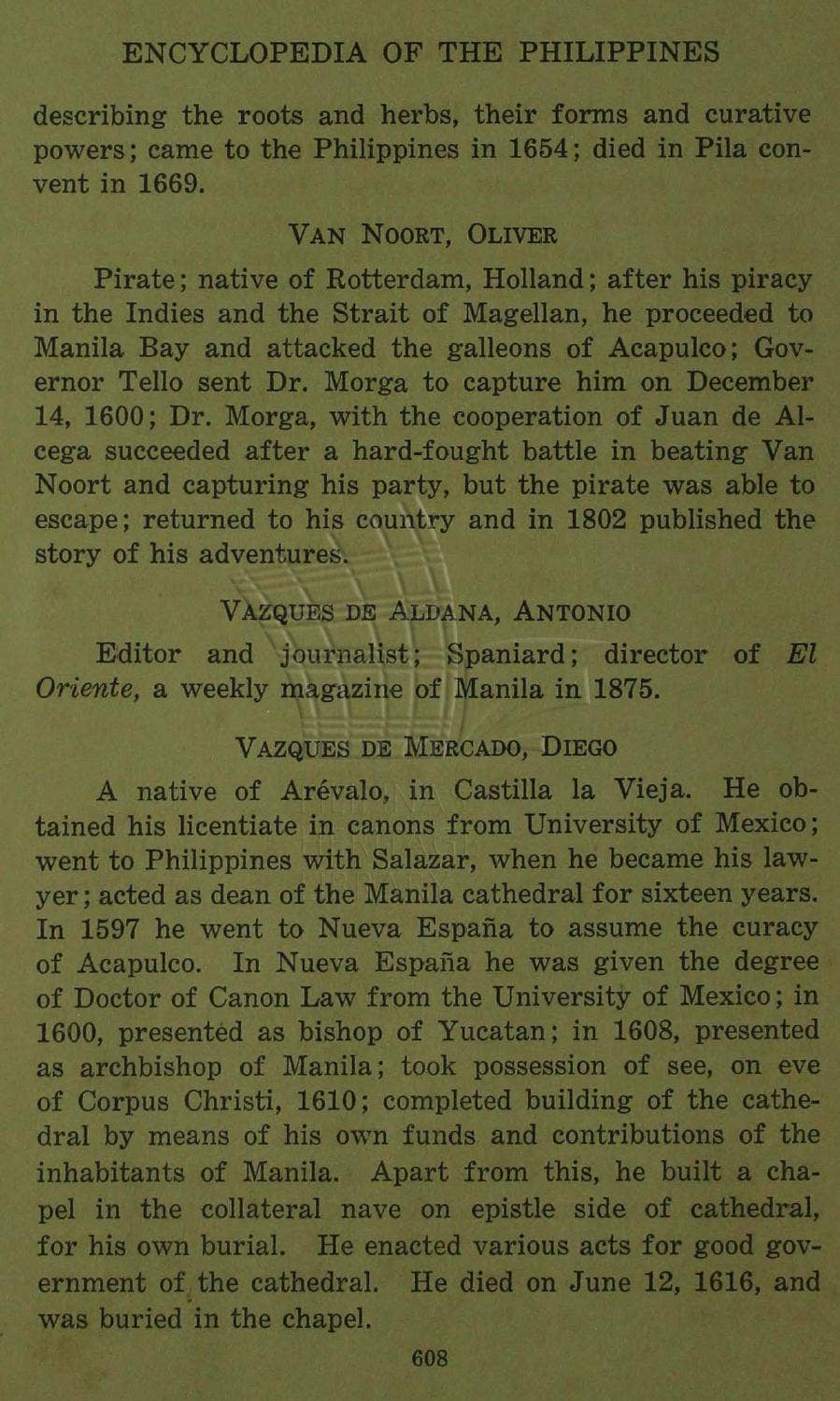Encyclopedia of the Philippines [Volume 2 : Biography - Part 2 of 2] by ...