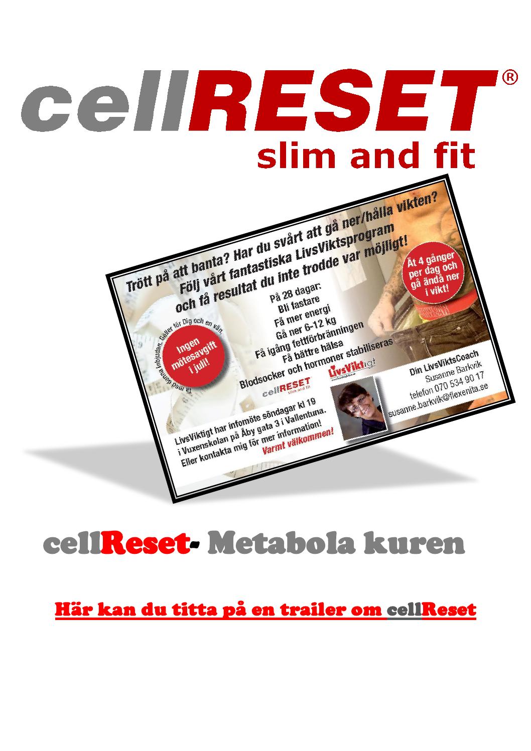 Cellreset by Susanne - Issuu