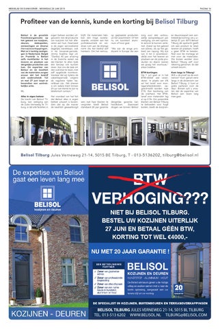 Belisol actie