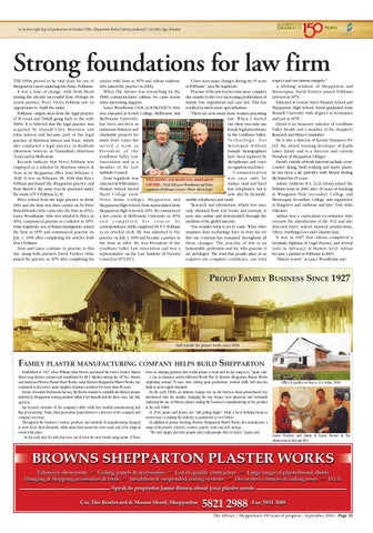 Shepparton Celebrates 150th Years by The Adviser - Issuu