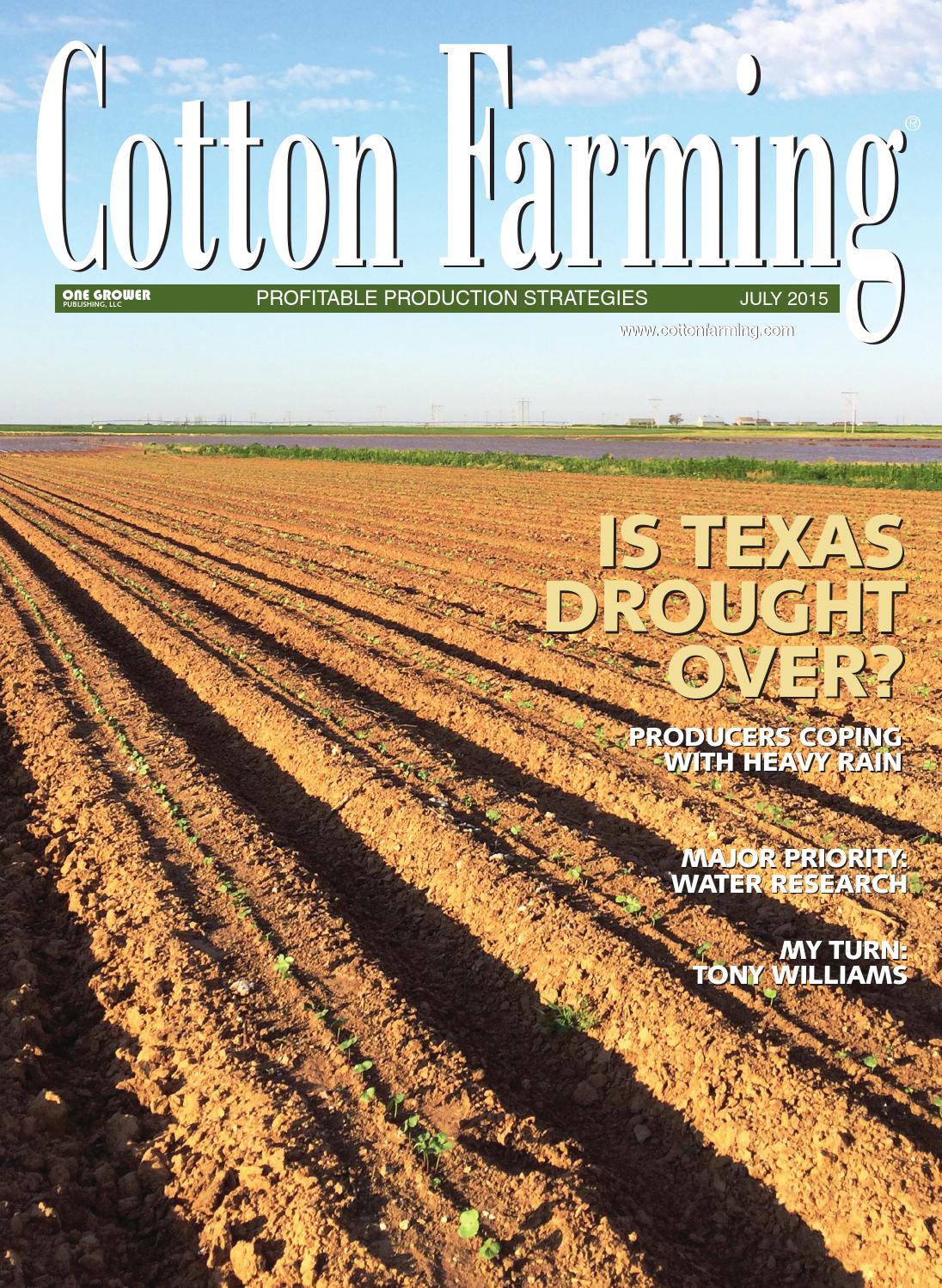 Cotton Farming July 2015 by One Grower Publishing Issuu