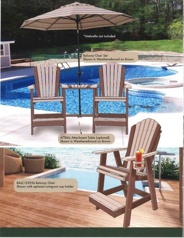 E & G Amish Furniture 家具目录 · 2015 Levi's Lawn 家具 / Poly Lumber 户外 家具 / E&G Amish 家具 第 10 页