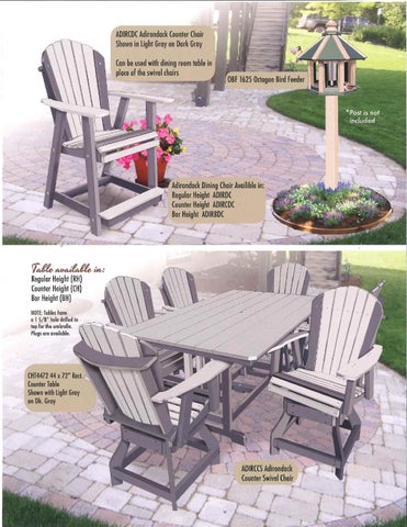 E & G Amish Furniture 家具目录 · 2015 Levi's Lawn 家具 / Poly Lumber 户外 家具 / E&G Amish 家具 第 15 页