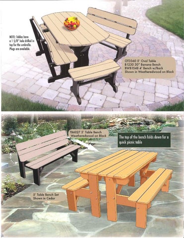 E & G Amish Furniture 家具目录 · 2015 Levi's Lawn 家具 / Poly Lumber 户外 家具 / E&G Amish 家具 第 16 页