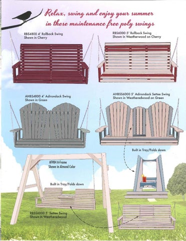 E & G Amish Furniture 家具目录 · 2015 Levi's Lawn 家具 / Poly Lumber 户外 家具 / E&G Amish 家具 第 7 页