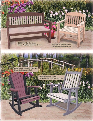 E & G Amish Furniture 家具目录 · 2015 Levi's Lawn 家具 / Poly Lumber 户外 家具 / E&G Amish 家具 第 9 页