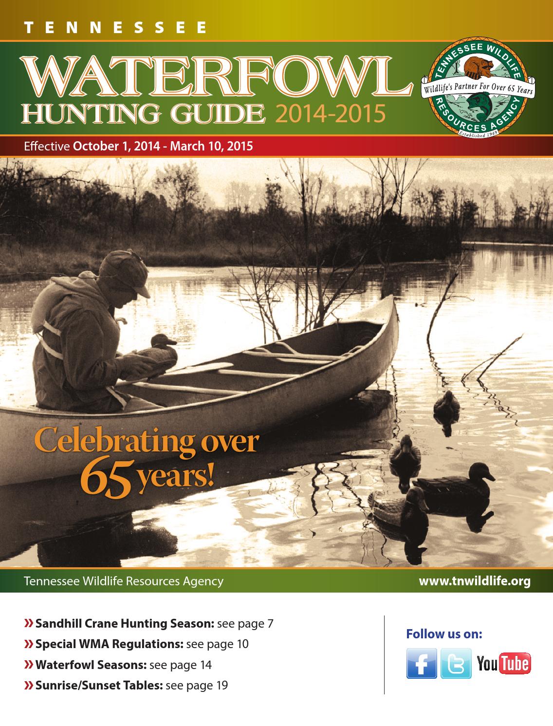 TN Waterfowl Guide 20142015 by Bingham Group Issuu
