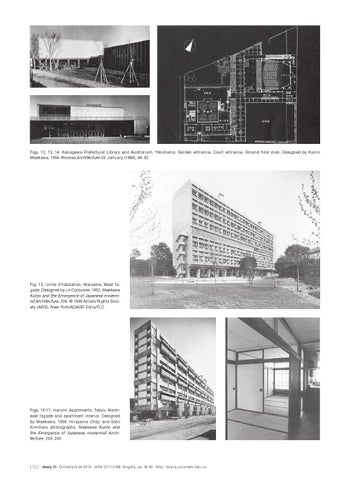 Dearq 15 Colaboradores De Le Corbusier No 2 By Issuu 12 13 14 Kanagawa Prefectural Library And Auditorium Yokohama Garden Entrance Court Ground Floor Plan Designed By Kunio Maekawa 1954