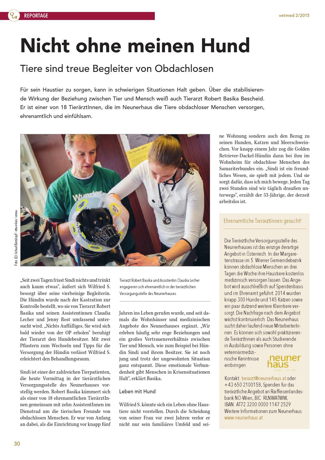 Vetmed Das Magazin 02 15 By Vetmeduni Vienna Issuu