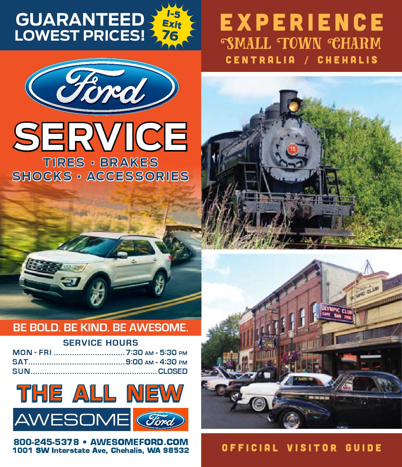 Centralia Chehalis Visitor Guide 2015 by Silver Agency Issuu