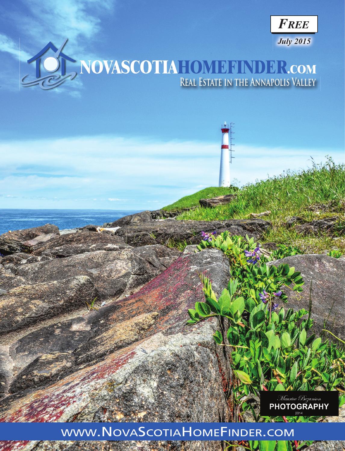 Nova Scotia Home Finder Annapolis Valley July 2015 by Supernova Media