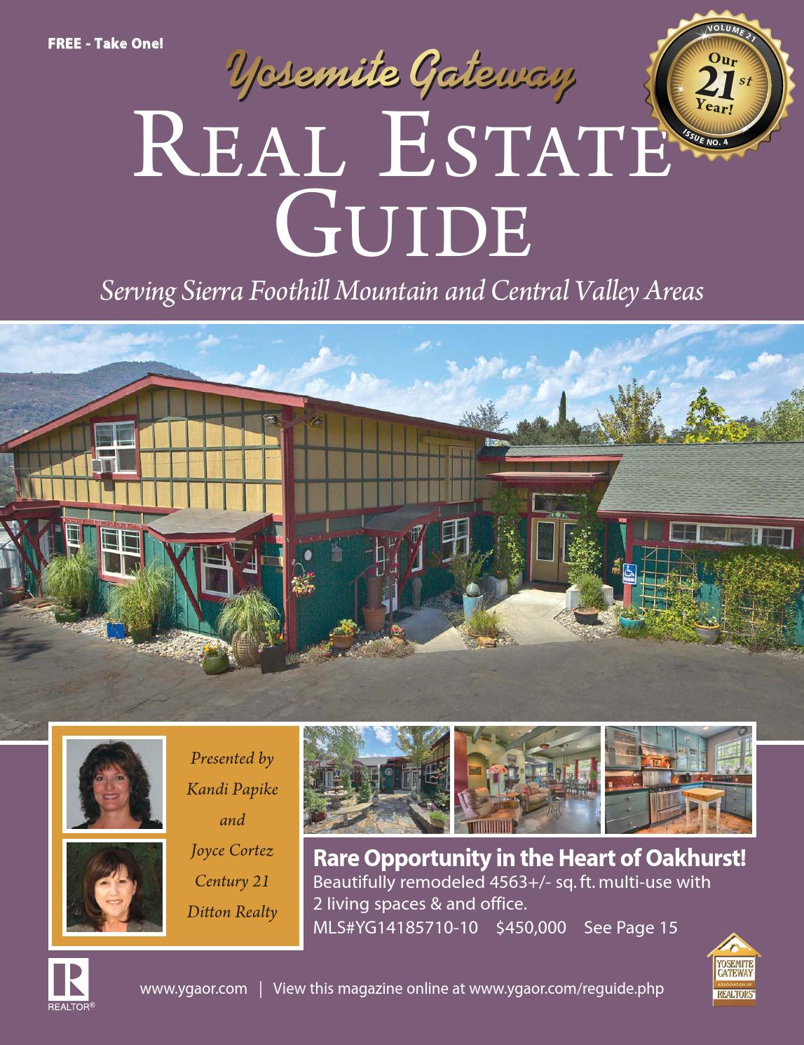 Yosemite Gateway Real Estate Guide Vol 21 No 4 by
