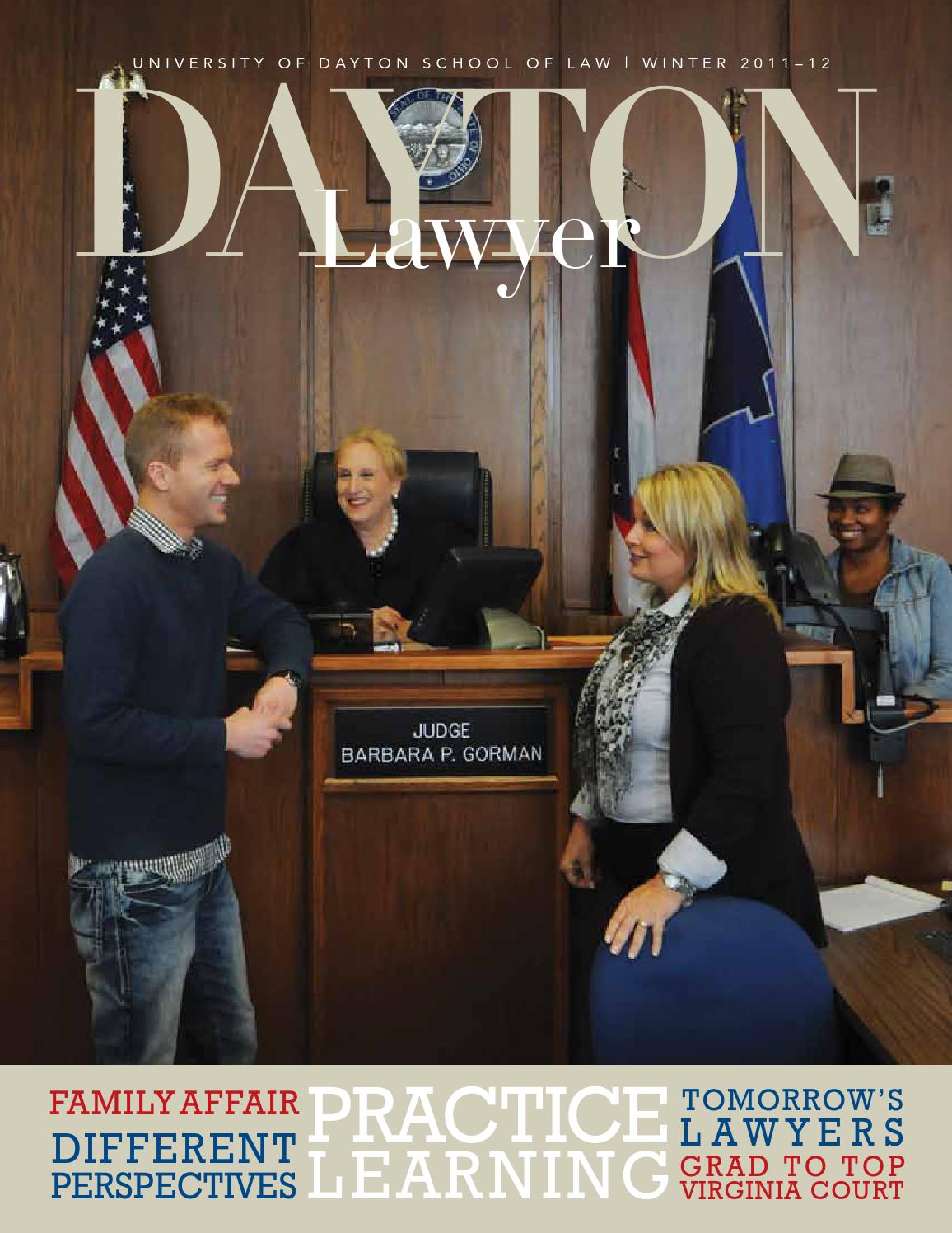 Dayton Lawyer Winter 201112 by Issuu
