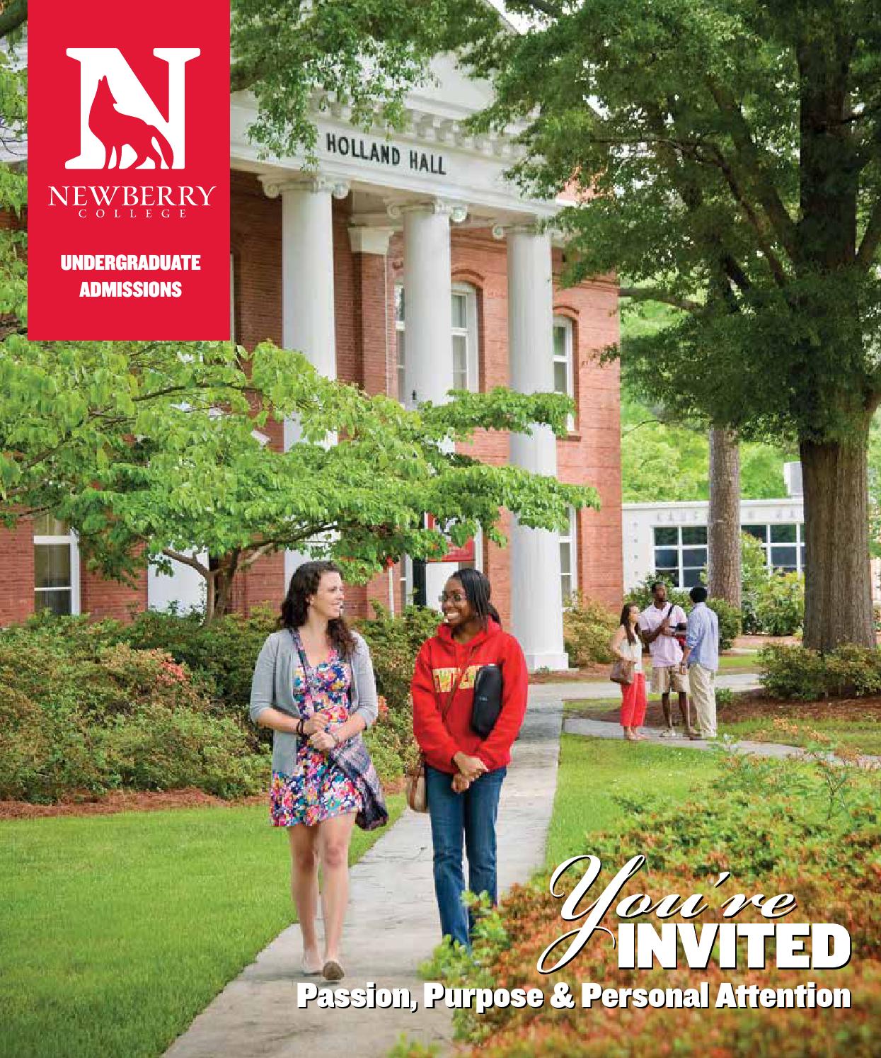Viewbook 201314 by Newberry College Issuu