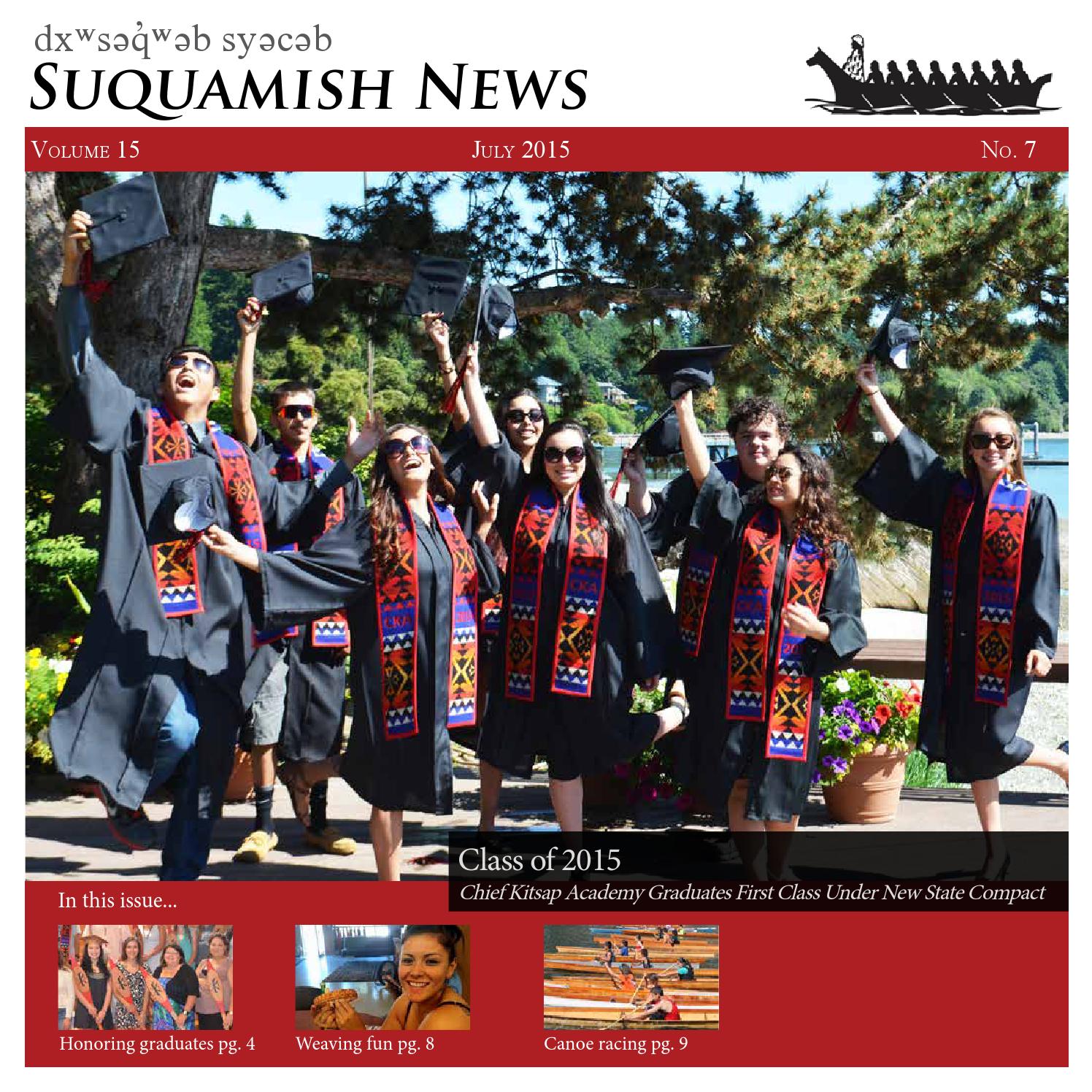 Suquamish News, July 2015 by Suquamish Tribe Issuu
