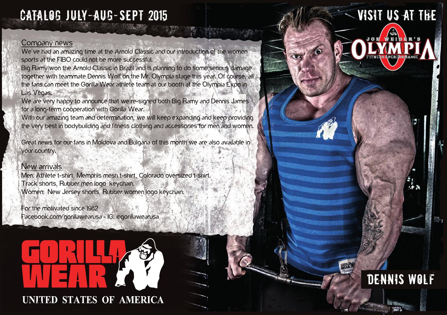 GW Catalog July aug sept by Gorilla Wear Issuu