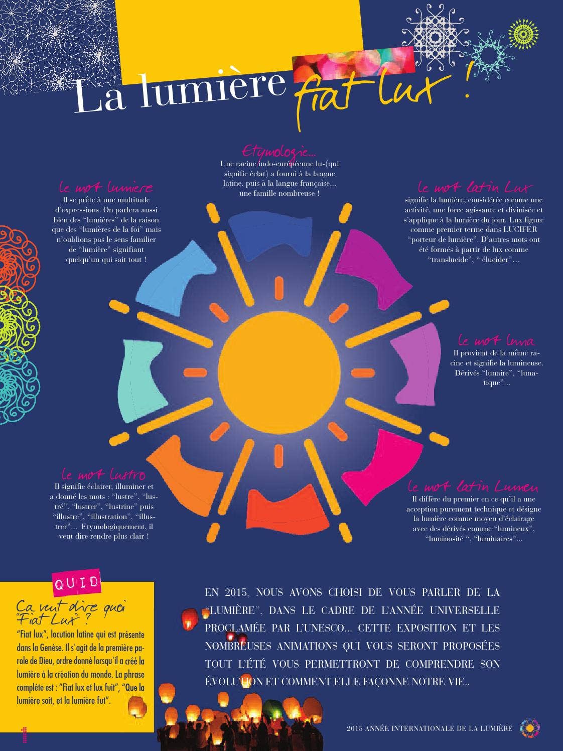 Expo lumieres by VTF Vacances - Issuu