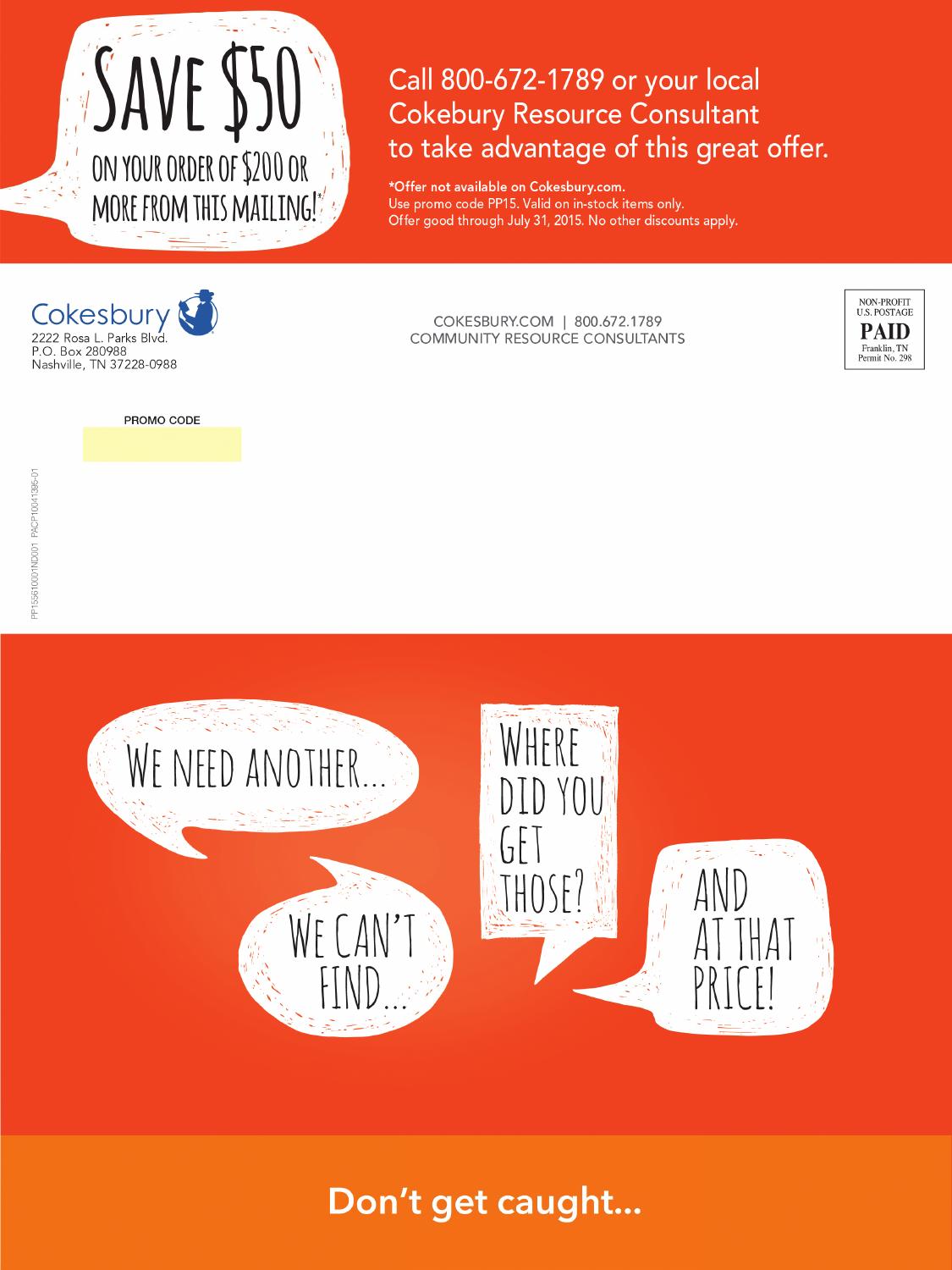 Cokesbury Church Supplies by United Methodist Publishing House