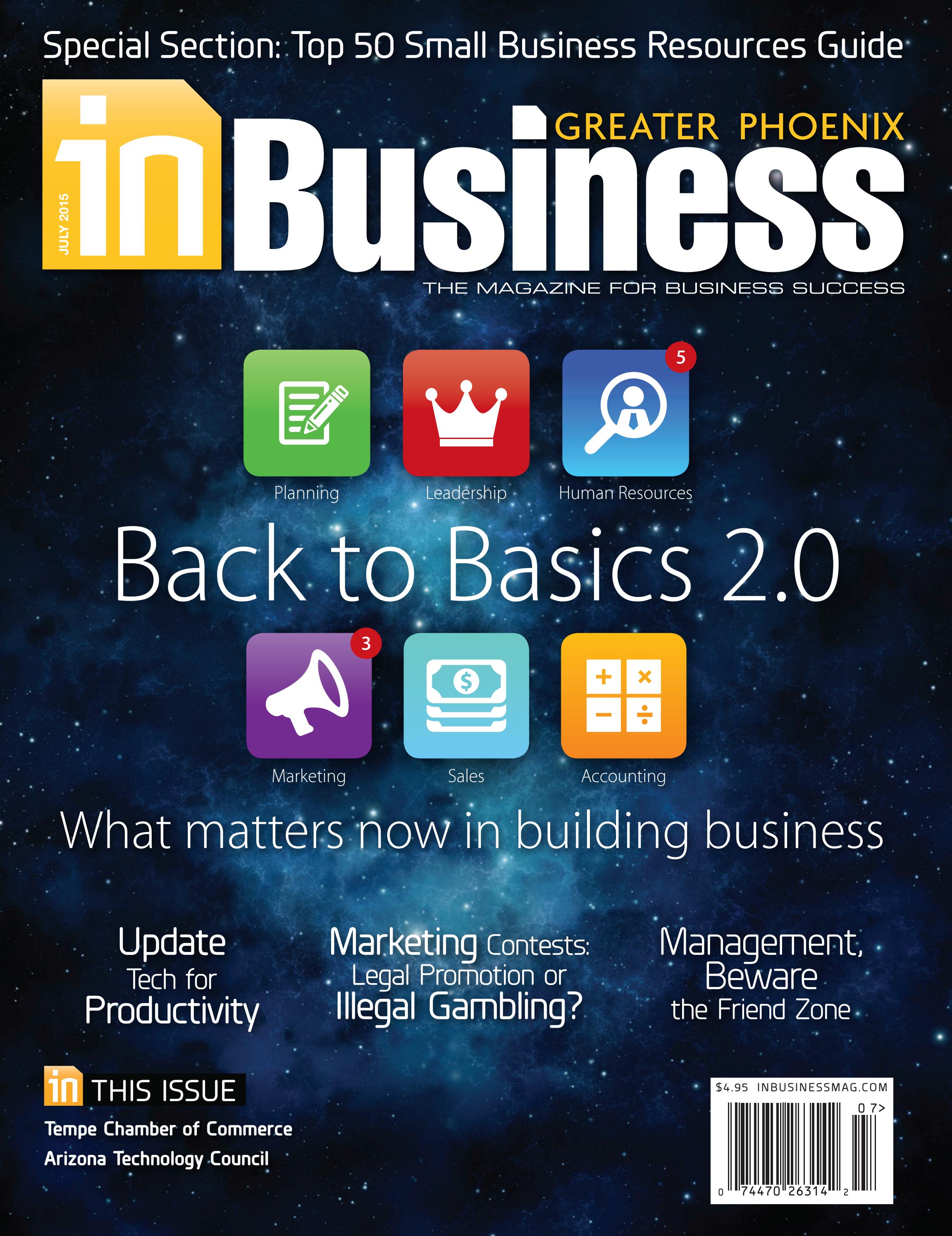 July 2015 Issue of In Business Magazine by InMedia - Issuu