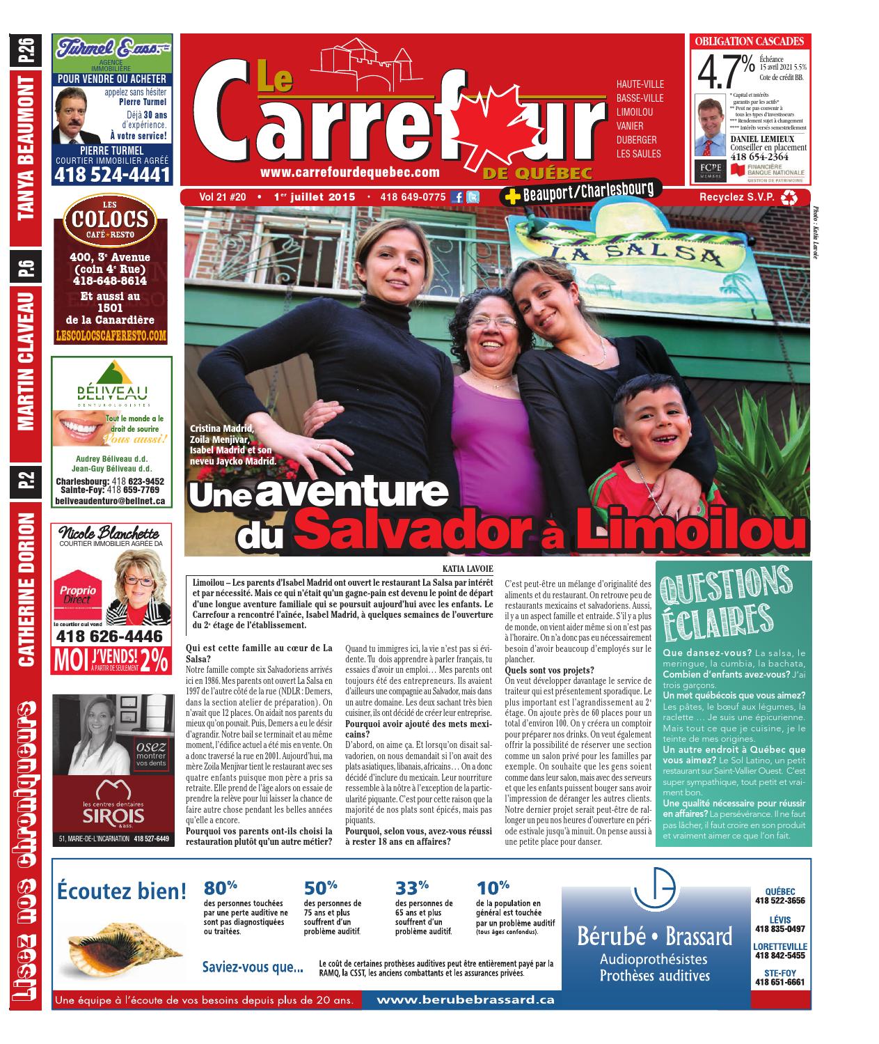 Le Carrefour de Québec et Beauport/Charlesbourg 1er juillet by