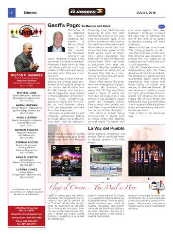 LLEGO EL CORREO AC 16a. edicion año 2 第 4 页