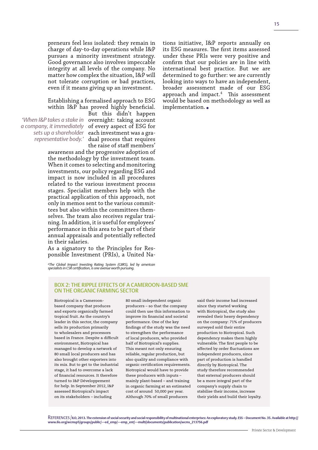 Promoting Csr In Africa A Sustainable Development Opportunity By Agence Francaise De Developpement Issuu Promoting Csr In Africa A Sustainable Development Opportunity By Agence Francaise De Developpement Issuu