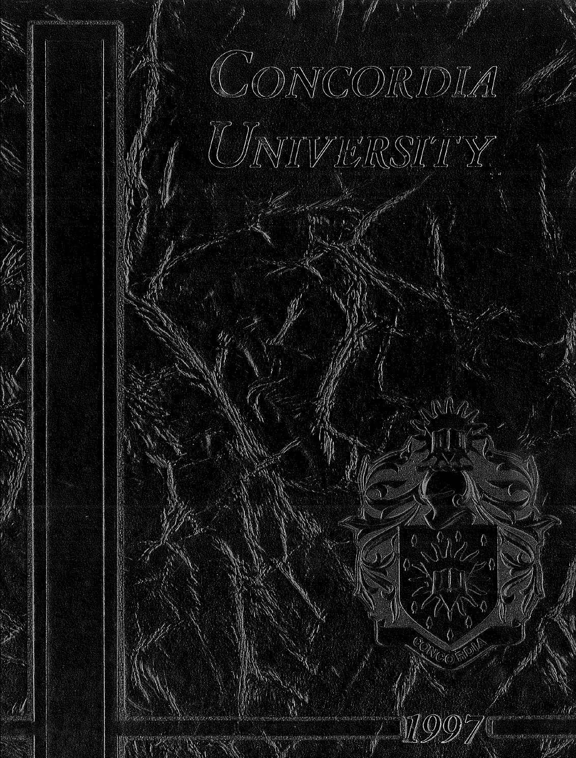 Concordia University Yearbook, 1997 by Concordia University Advancement Issuu