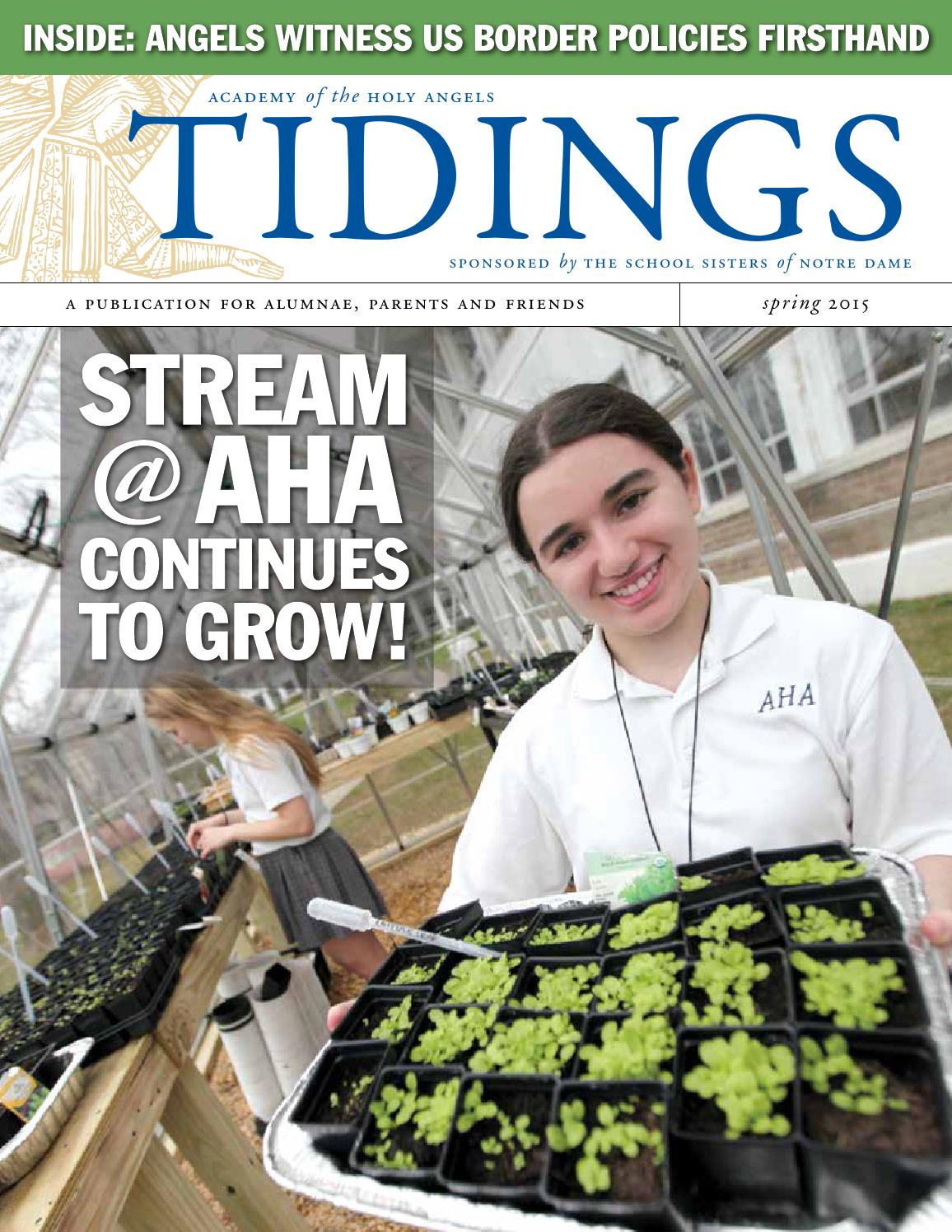 Spring_Tidings_2015 by Academy of the Holy Angels - Issuu