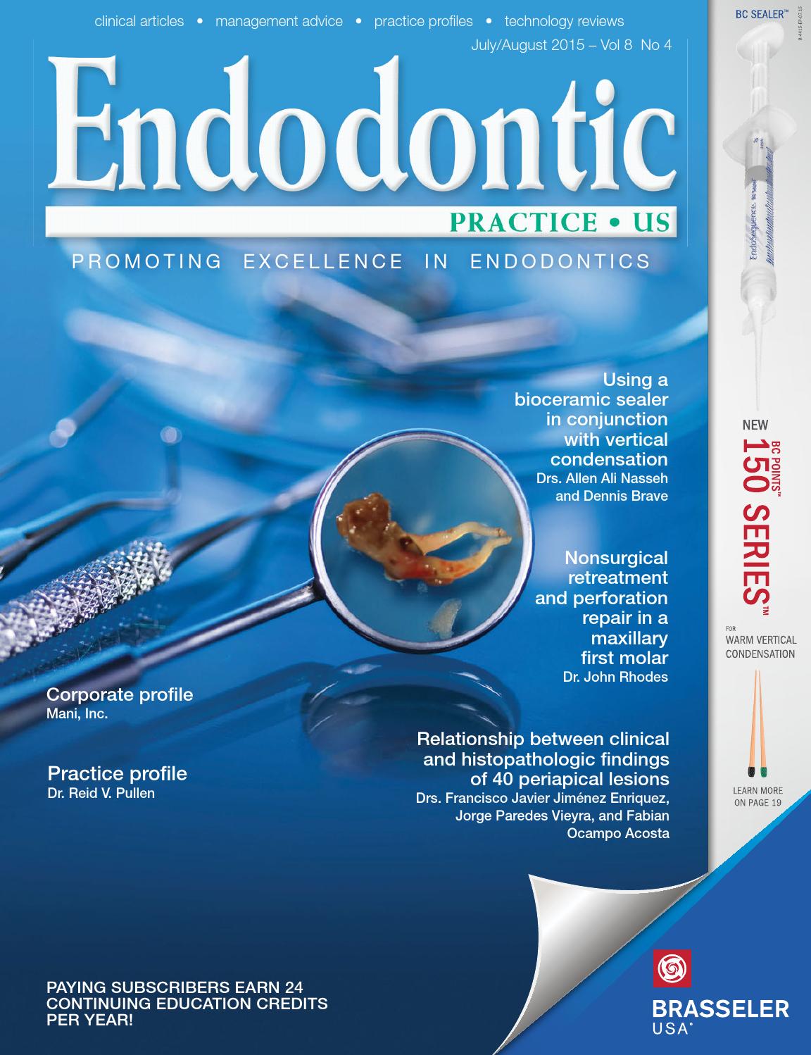 Endodontic Practice US July/August 2015 Issue Vol8.4 by MedMark