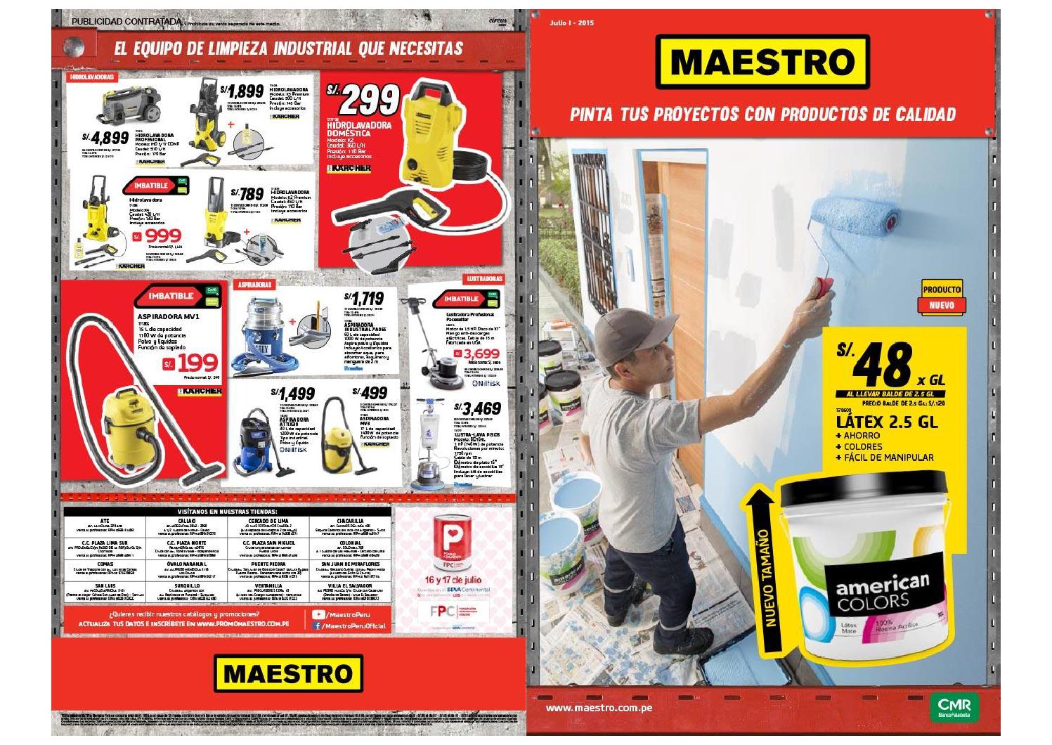 Catalogo Maestro Julio 15 By Catalogos Peruanos Issuu