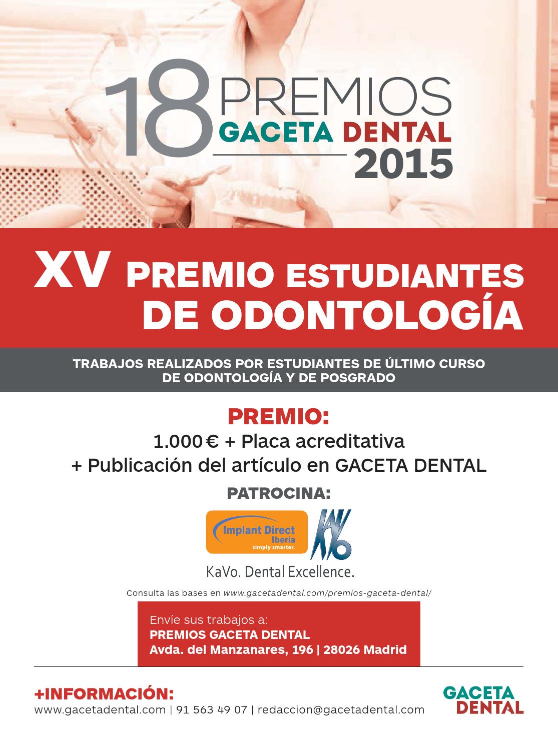 Gaceta Dental 271 by Peldaño issuu Gaceta Dental 285 by Peldaño issuu