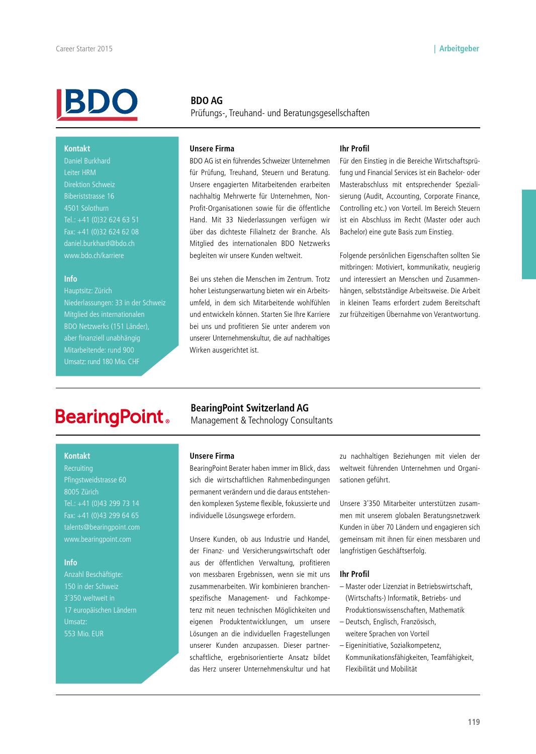 Career Starter Nr 19 Deutsche Ausgabe 15 By Together Ag Issuu