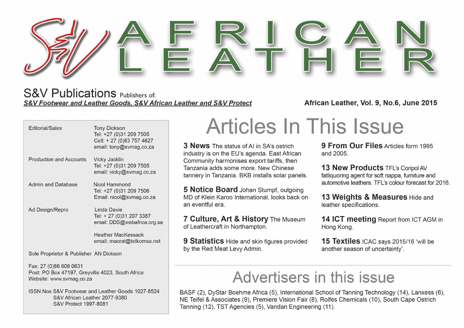 Leather magazine vol9 no6 by S&V Publications Issuu