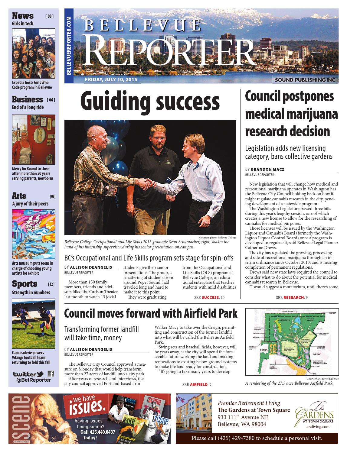 Bellevue Reporter, July 10, 2015 by Sound Publishing Issuu
