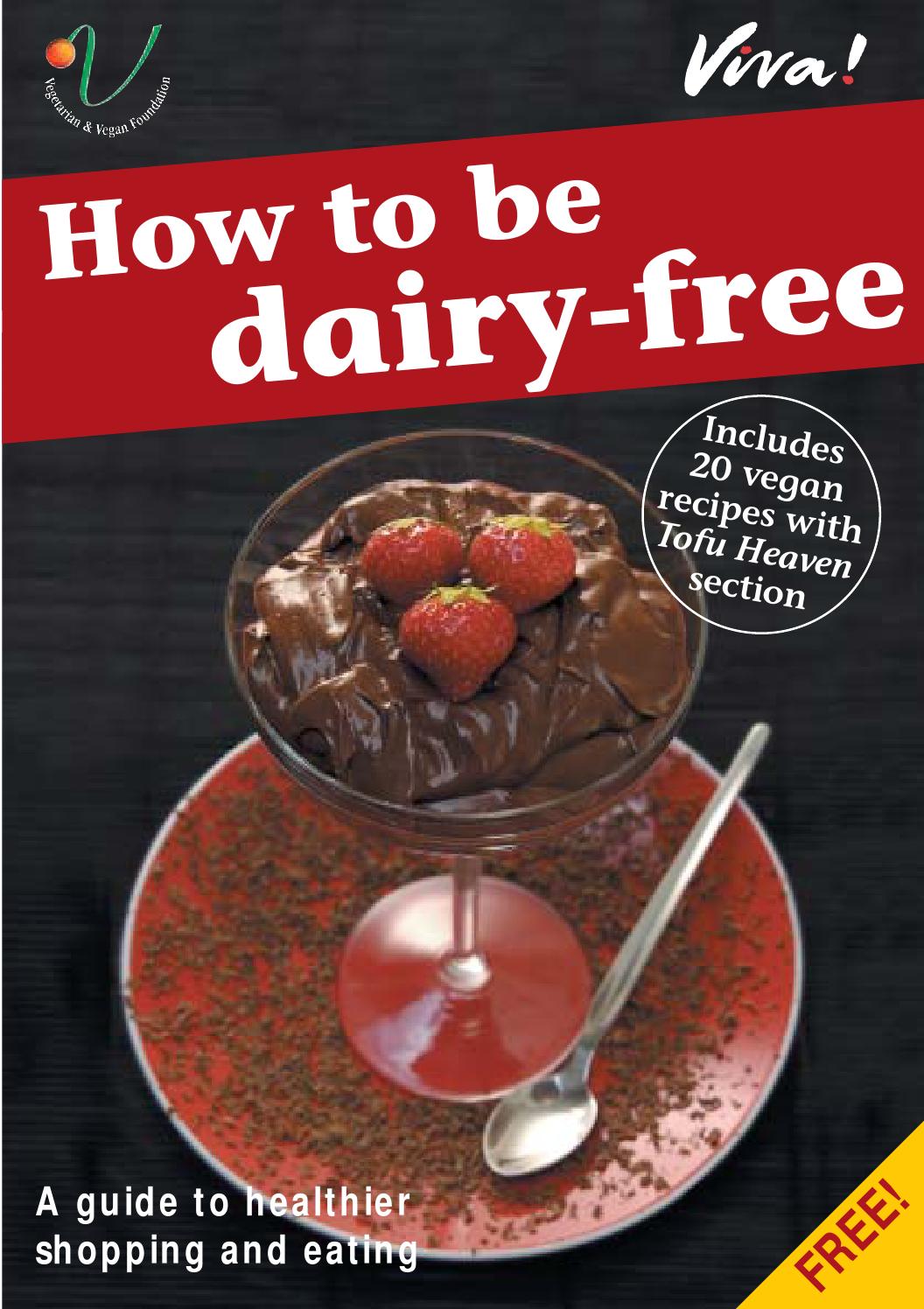 How to be dairy free by Viva  Issuu