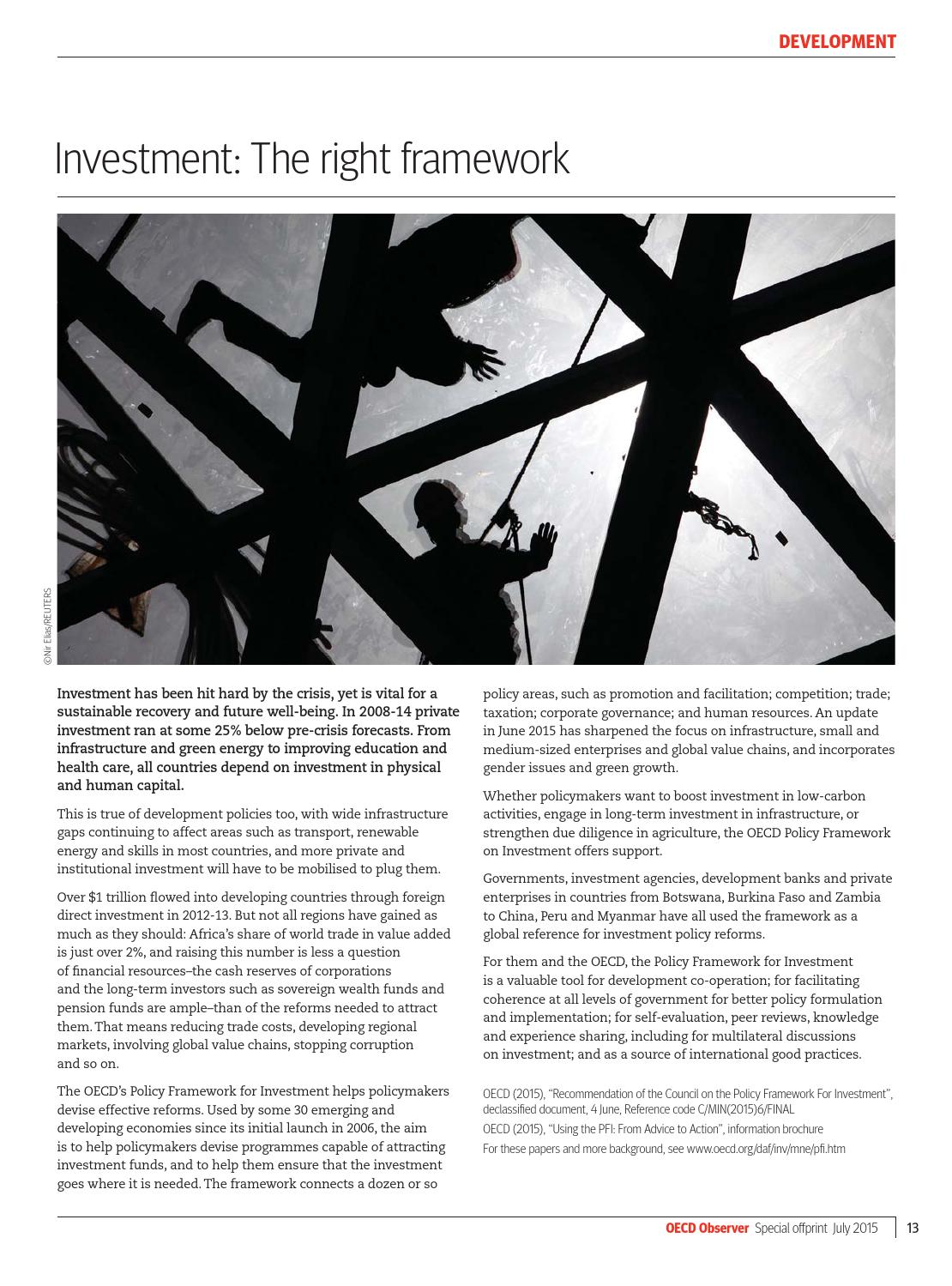 OECD Observer Special Offprint July 2015 Spotlight OECD Observer Special Offprint July 2015 Spotlight