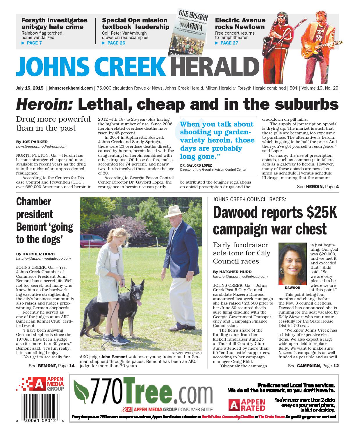 Johns Creek Herald, July 16, 2015 by Appen Media Group Issuu