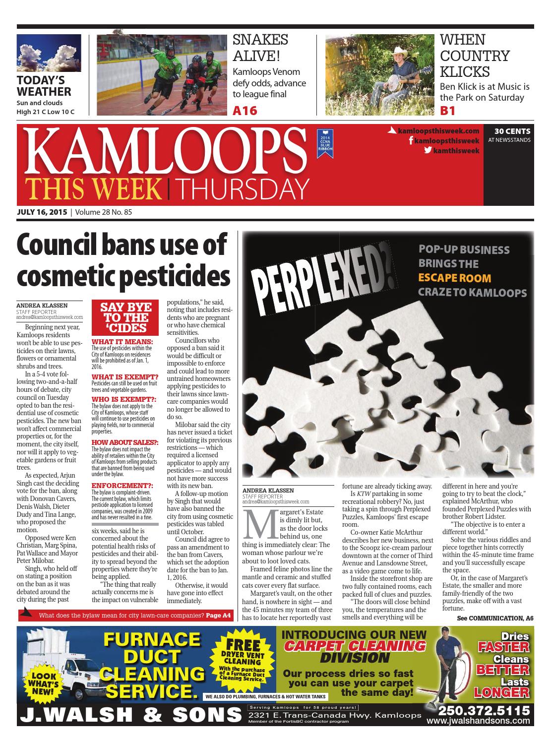 Kamloops This Week, July 16, 2015 by Black Press Media Group Issuu