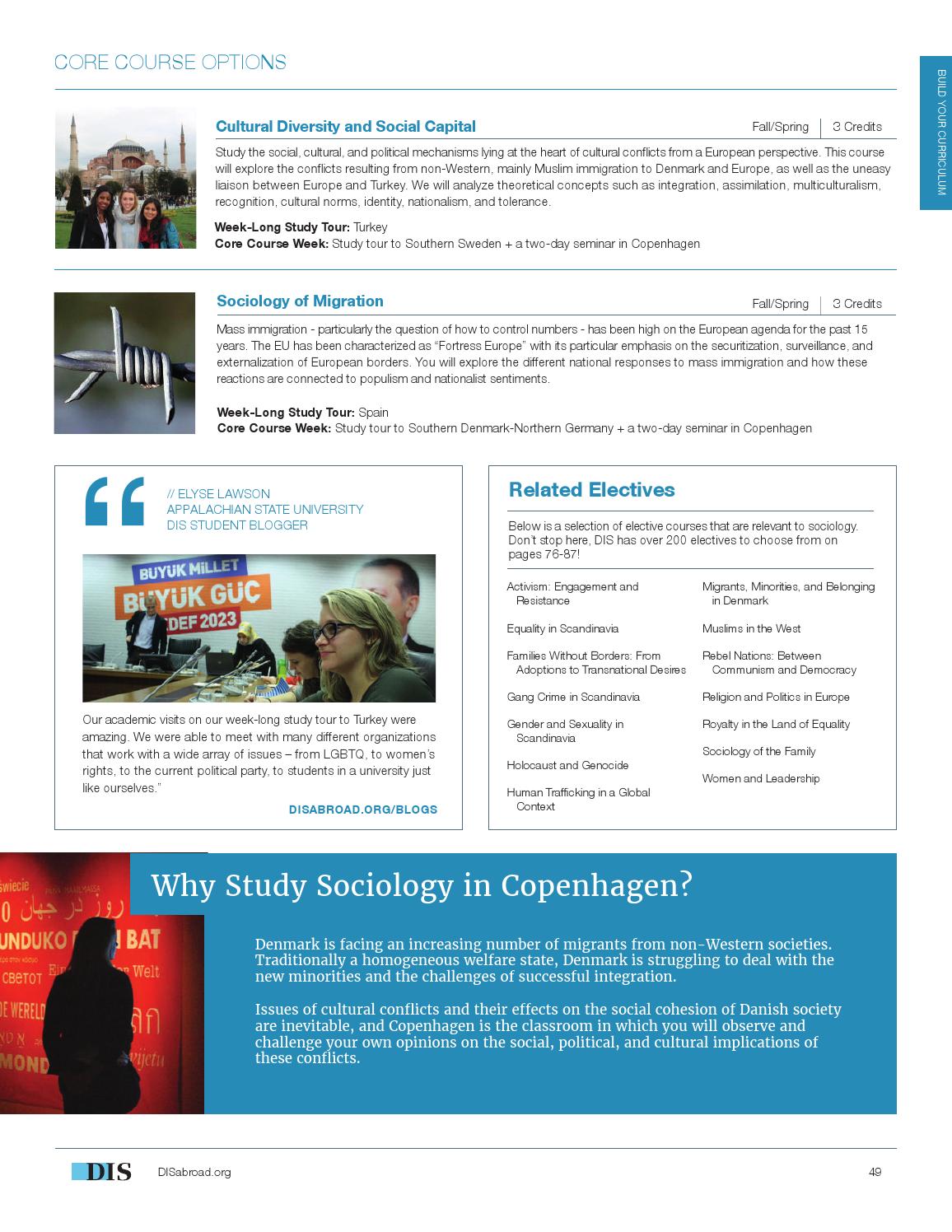 DIS Copenhagen Catalog, Fall 2016 & Spring 2017 by DIS Study Abroad