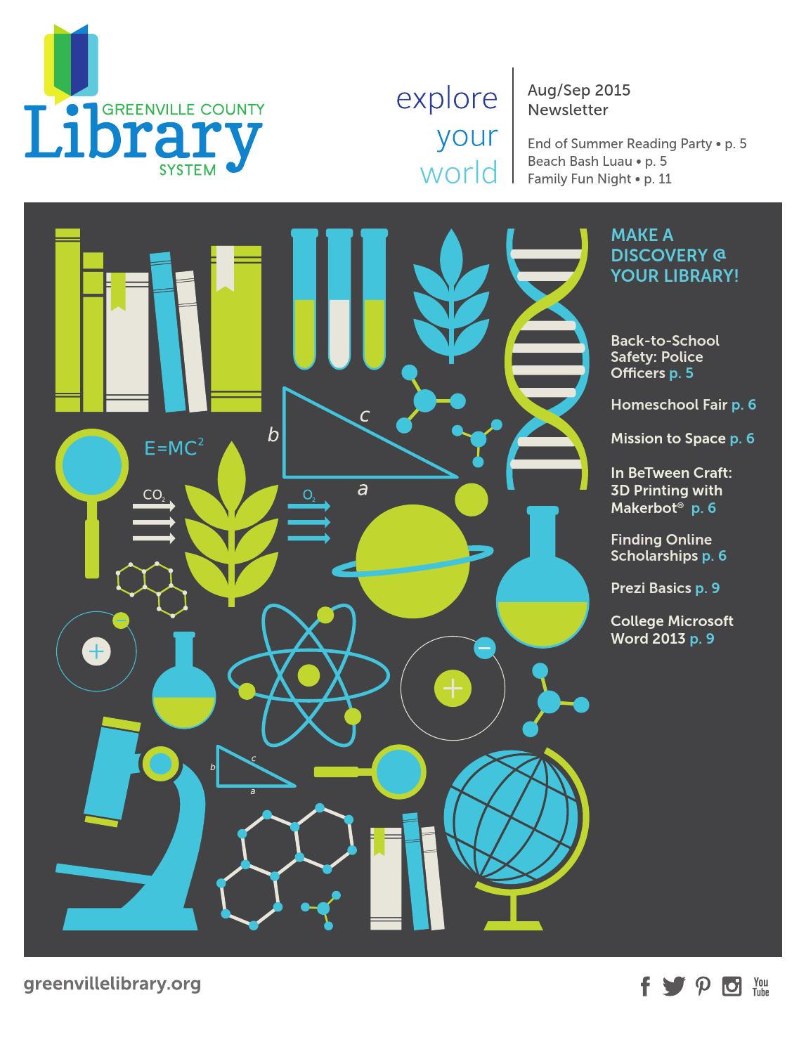 Aug/Sep 2015 by Greenville County Library System Issuu