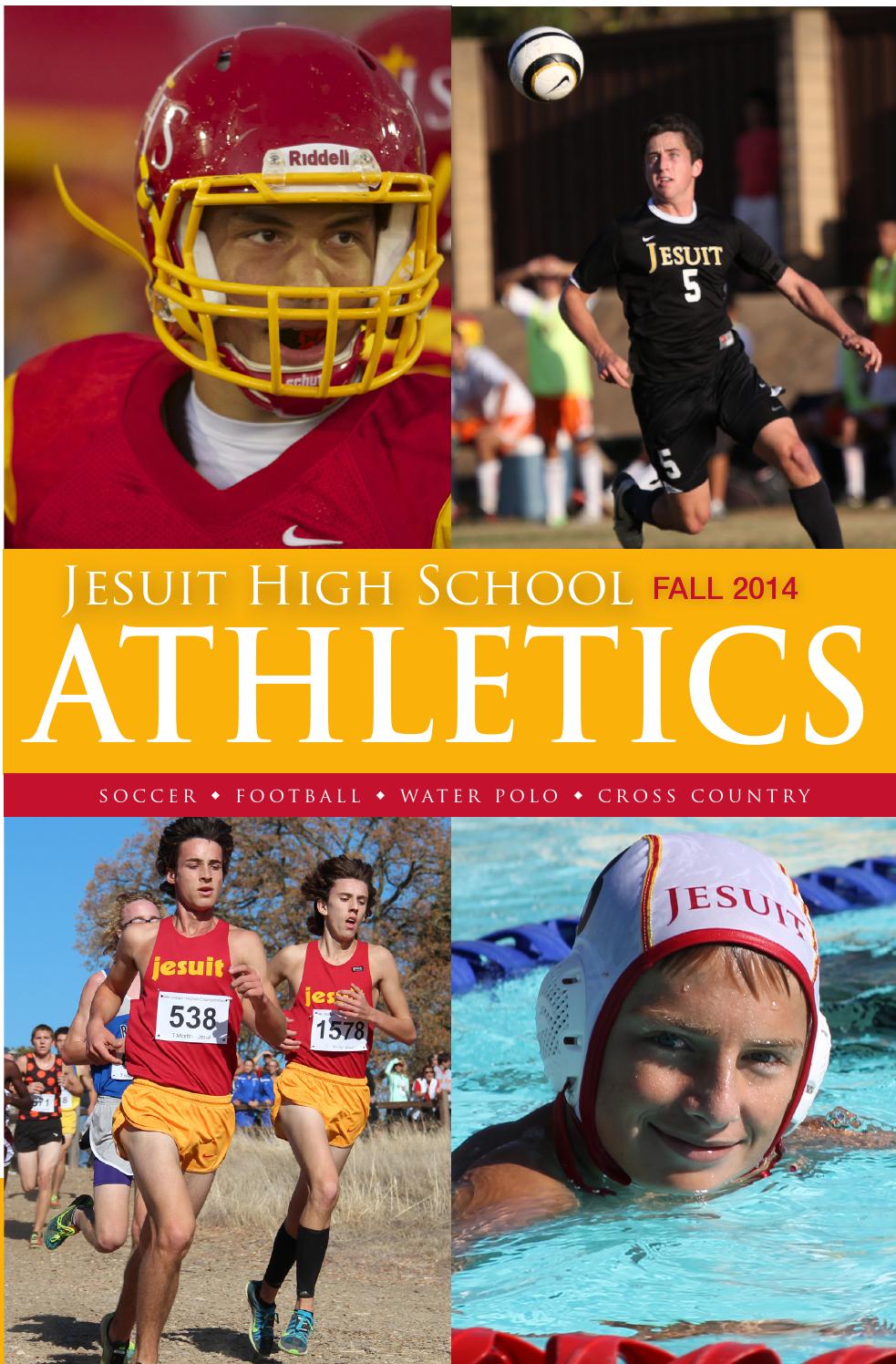 2014 Fall Sports Program By Jesuit High School Issuu